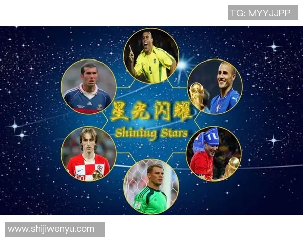 璀璨星光闪耀绿茵场世界足球明星海报展现激情与荣耀